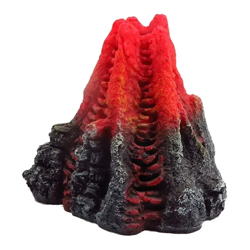 Marine Aquarium All In One - New Volcano Shape Aquarium Decor Oxygen