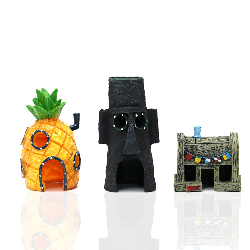 Fish tank Aquarium Decoration  - Marine Aquarium All In One ulasan dan harga