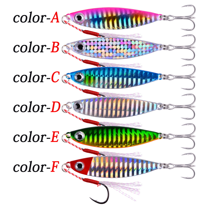 1pc Metal Jig Fishing Lure Sea - Marine Salt Mix ulasan dan harga