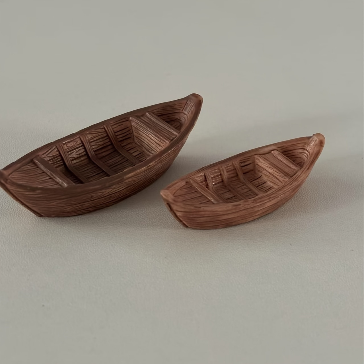 2 Mini Boats - Realistic Float - Aquarium Marineland ulasan dan harga