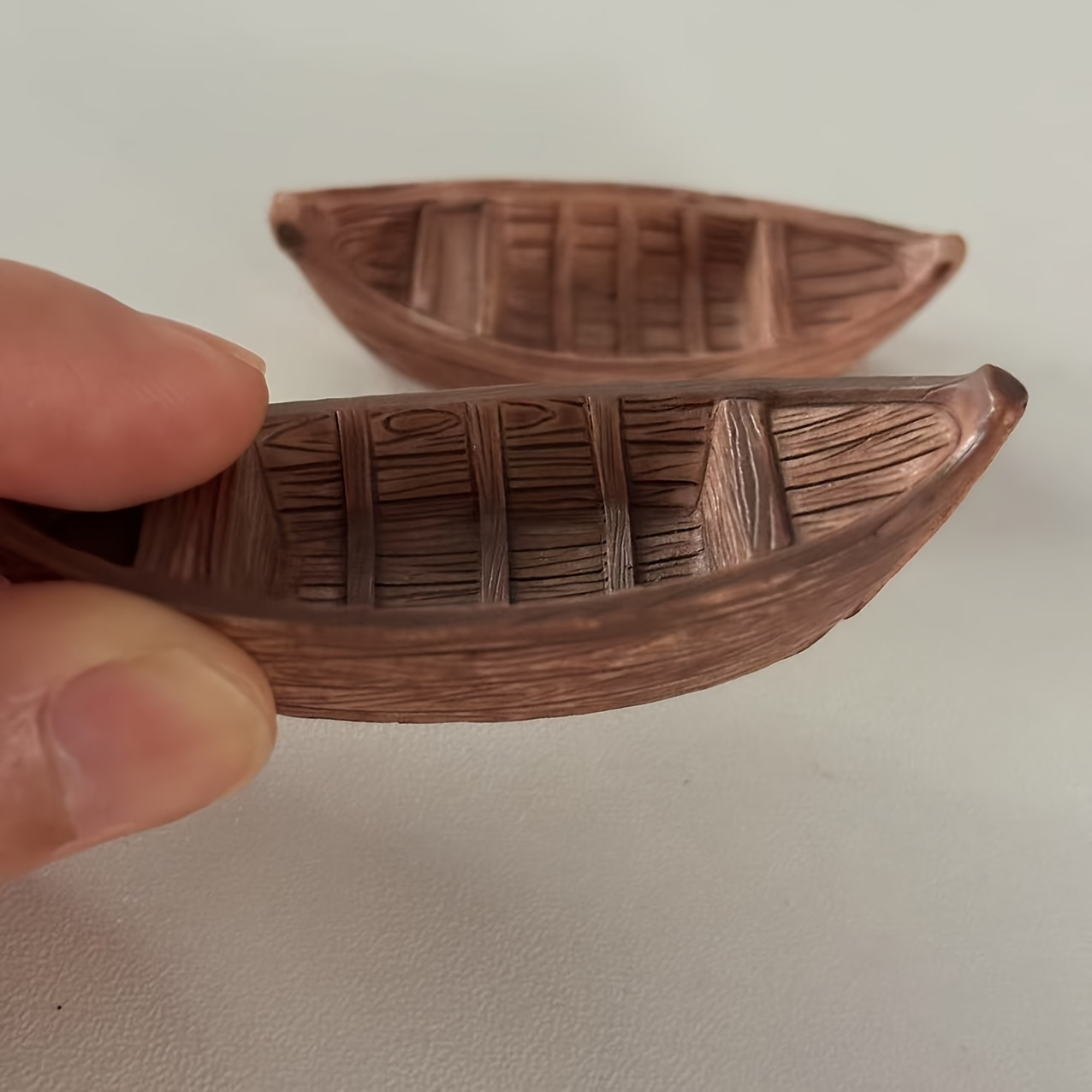 2 Mini Boats - Realistic Float - Aquarium Marineland ulasan dan harga