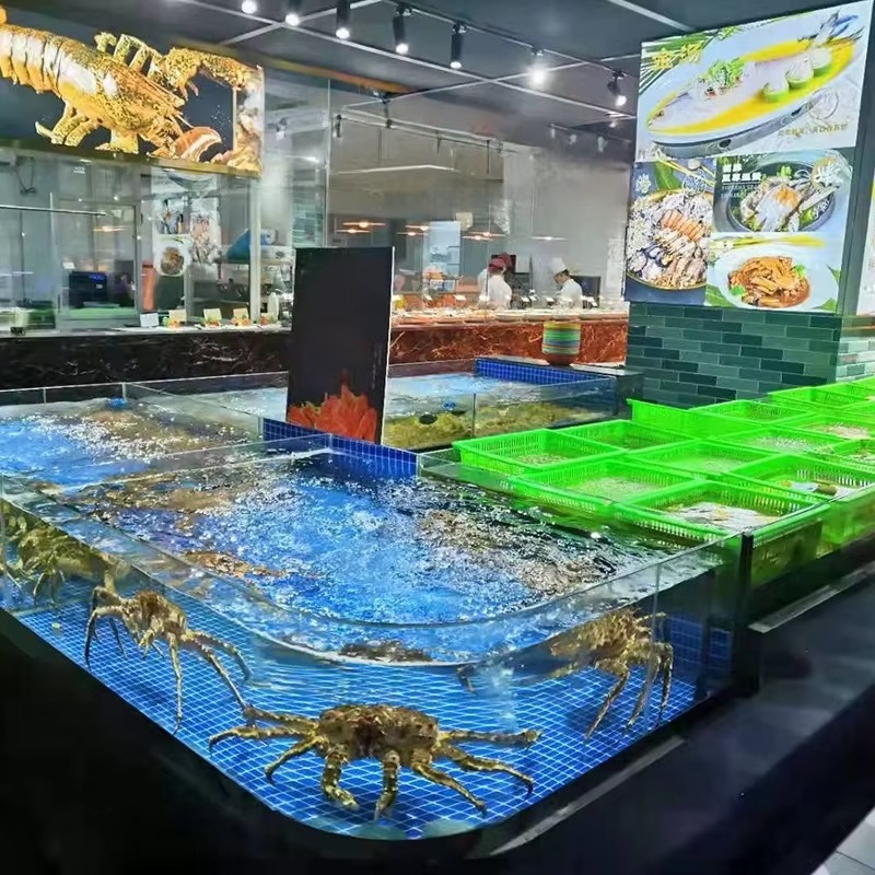 Square Glass Freshwater Fish T - Marine Aquarium All In One ulasan dan harga