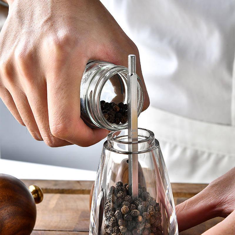 5/6/8 inch Manual Pepper Grind - Marine Salt Mix ulasan dan harga