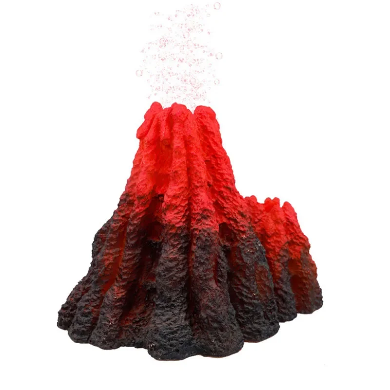 New Volcano Shape Aquarium Dec - Marine Aquarium All In One ulasan dan harga