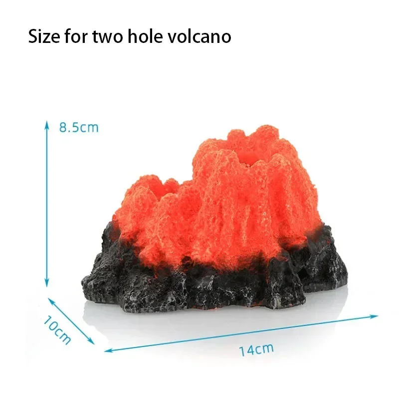 New Volcano Shape Aquarium Dec - Marine Aquarium All In One ulasan dan harga