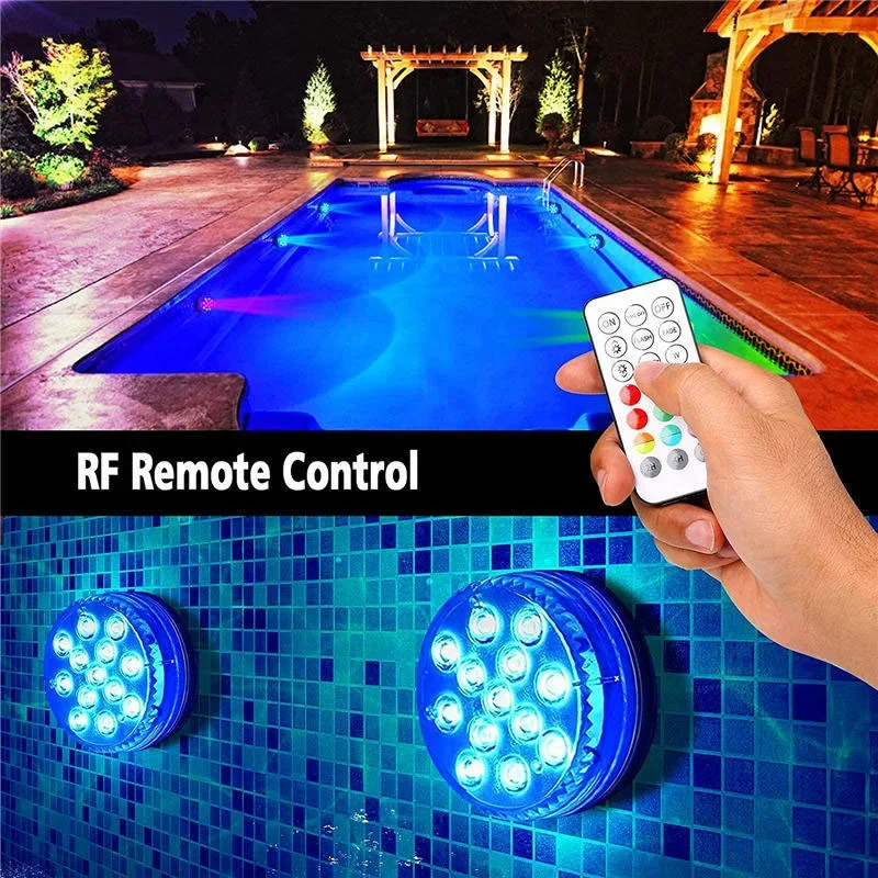 Swimming Pool Light 13LED Remo - Aquarium Marineland ulasan dan harga