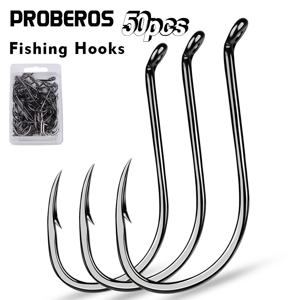 PROBEROS 50pcs Barbed Fishing  - Marine Salt Mix ulasan dan harga